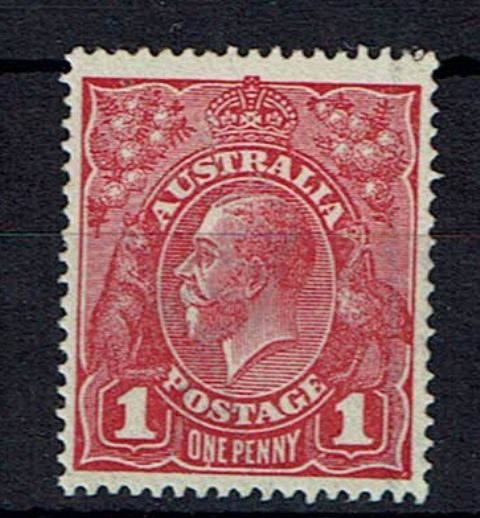 Image of Australia SG 21c Var MM British Commonwealth Stamp